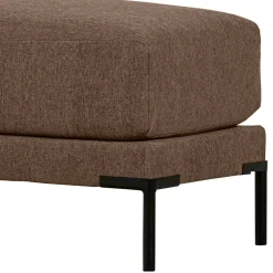 Discount Wohnen Polsterhocker in Braun und Schwarz - Ravonia