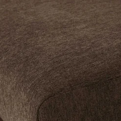 Discount Wohnen Polsterhocker in Braun und Schwarz - Ravonia