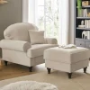 Sale Wohnen Polstersessel & Hocker in Beige - Merandes (zweiteilig)