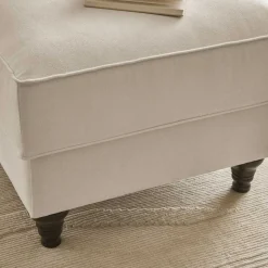 Sale Wohnen Polstersessel & Hocker in Beige - Merandes (zweiteilig)