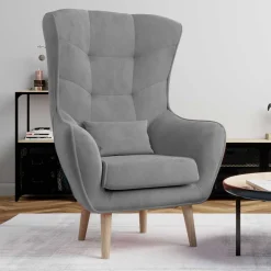 Online Wohnen Polstersessel im Skandi Design - Braylin