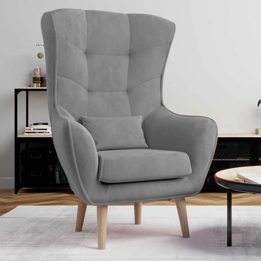 Online Wohnen Polstersessel im Skandi Design - Braylin