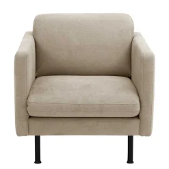 Clearance Wohnen Polstersessel in Beige mit Schwarz - Roco