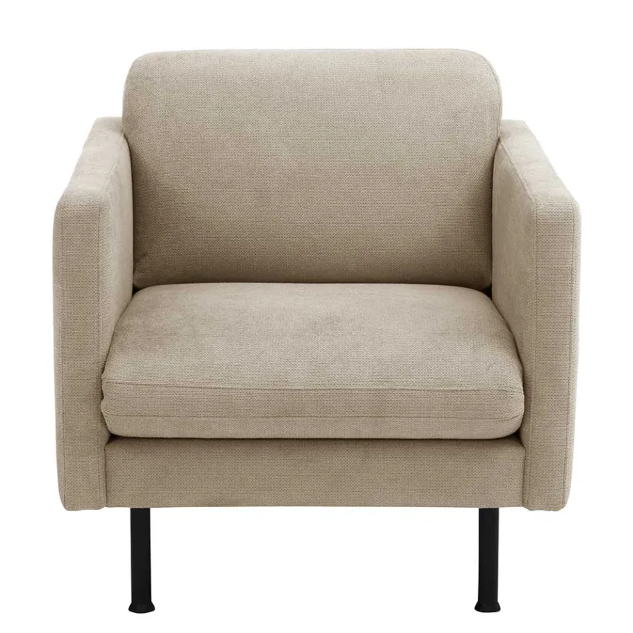 Clearance Wohnen Polstersessel in Beige mit Schwarz - Roco