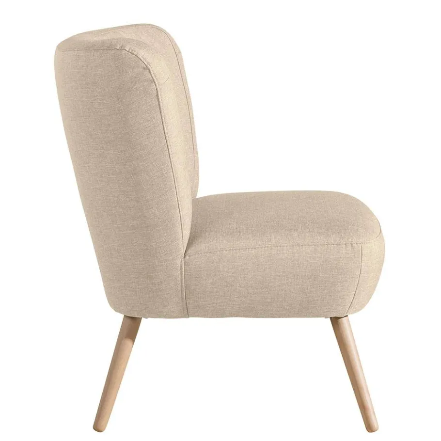 Wohnen Polstersessel in Beige Webstoff - Hooka