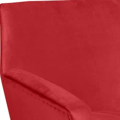 Discount Wohnen Polstersessel in Rot und Schwarz - Zehadra