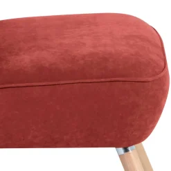 Online Wohnen Polstersessel in Terracotta Velours - Iceline