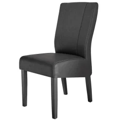 Online Wohnen Polsterstühle aus Kunstleder & Massivholz - Artiga (2er Set)