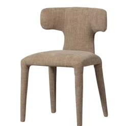 Online Wohnen Polsterstühle in Beige Stoff - Eradis (2er Set)