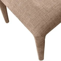 Online Wohnen Polsterstühle in Beige Stoff - Eradis (2er Set)