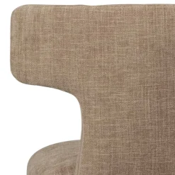 Online Wohnen Polsterstühle in Beige Stoff - Eradis (2er Set)