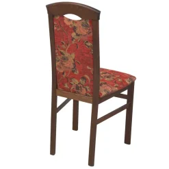Clearance Wohnen Polsterstühle in Rot mit Blumen - Sylverta (2er Set)
