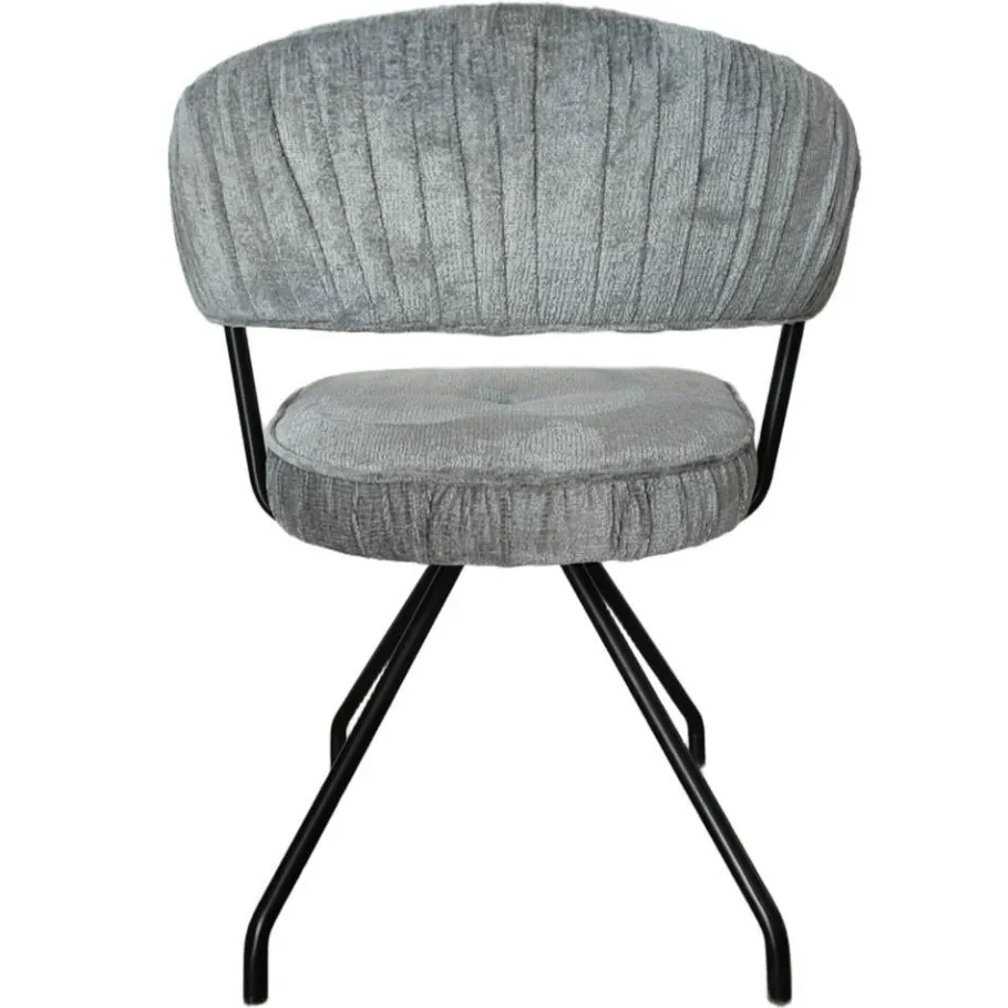 Discount Wohnen Polsterstühle mit Federkern Sitz - Demossa (2er Set)