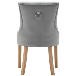 Clearance Wohnen Polsterstühle mit Knopfheftungen - Coriga (2er Set)
