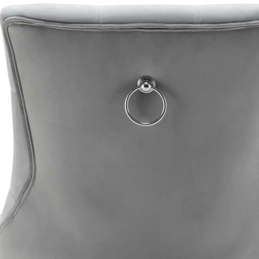 Clearance Wohnen Polsterstühle mit Knopfheftungen - Coriga (2er Set)