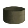 Outlet Wohnen Pouf Rai in Dunkelgrün