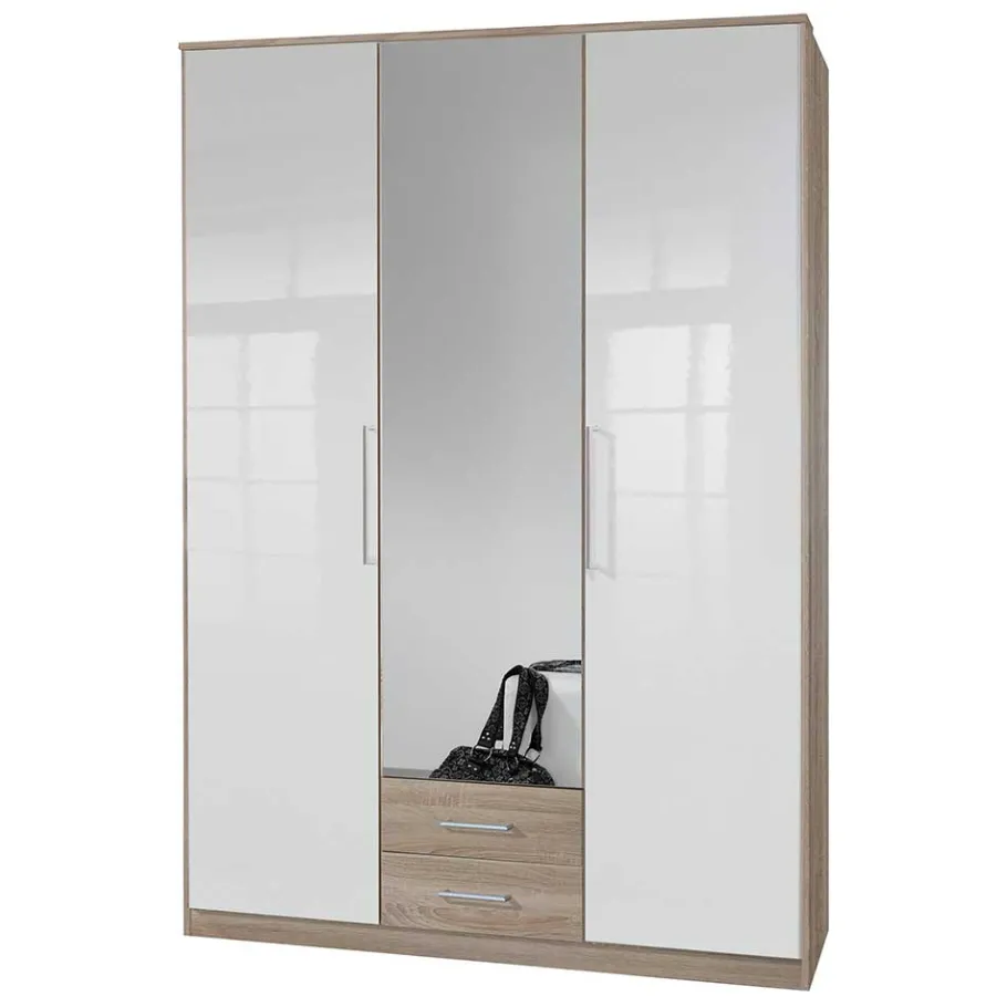 Best Wohnen Praktischer Kleiderschrank in 135 cm Breite - Grands