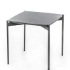 Clearance Wohnen Quadrat Beistelltisch in Blaugrau - Vrono