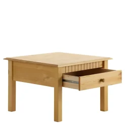 Online Wohnen Quadrat Country-Sofatisch in Natur - Entrega