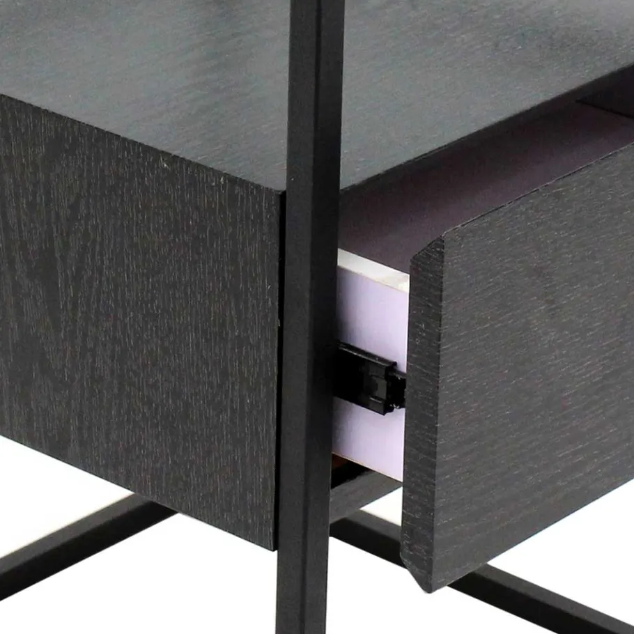 New Wohnen Quadratischer Beistelltisch mit Stauraum - Unventra