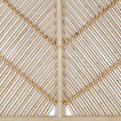 New Wohnen Rattan Bett Kopfteil in Natur - Naas