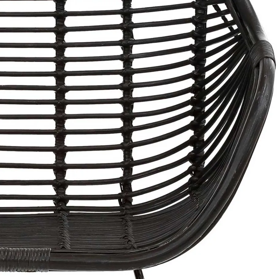 Clearance Wohnen Rattan Geflechtstühle mit Armlehnen - Bregenza (2er Set)