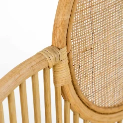 Hot Wohnen Rattan Kopfteil in Natur für Bett - Lucelo