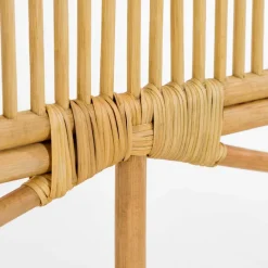 Hot Wohnen Rattan Kopfteil in Natur für Bett - Lucelo