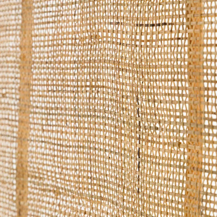 Hot Wohnen Rattan Kopfteil in Natur für Bett - Lucelo