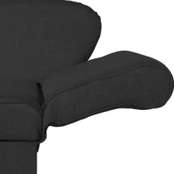 Hot Wohnen Recamiere in Schwarz und Buche - Mikana