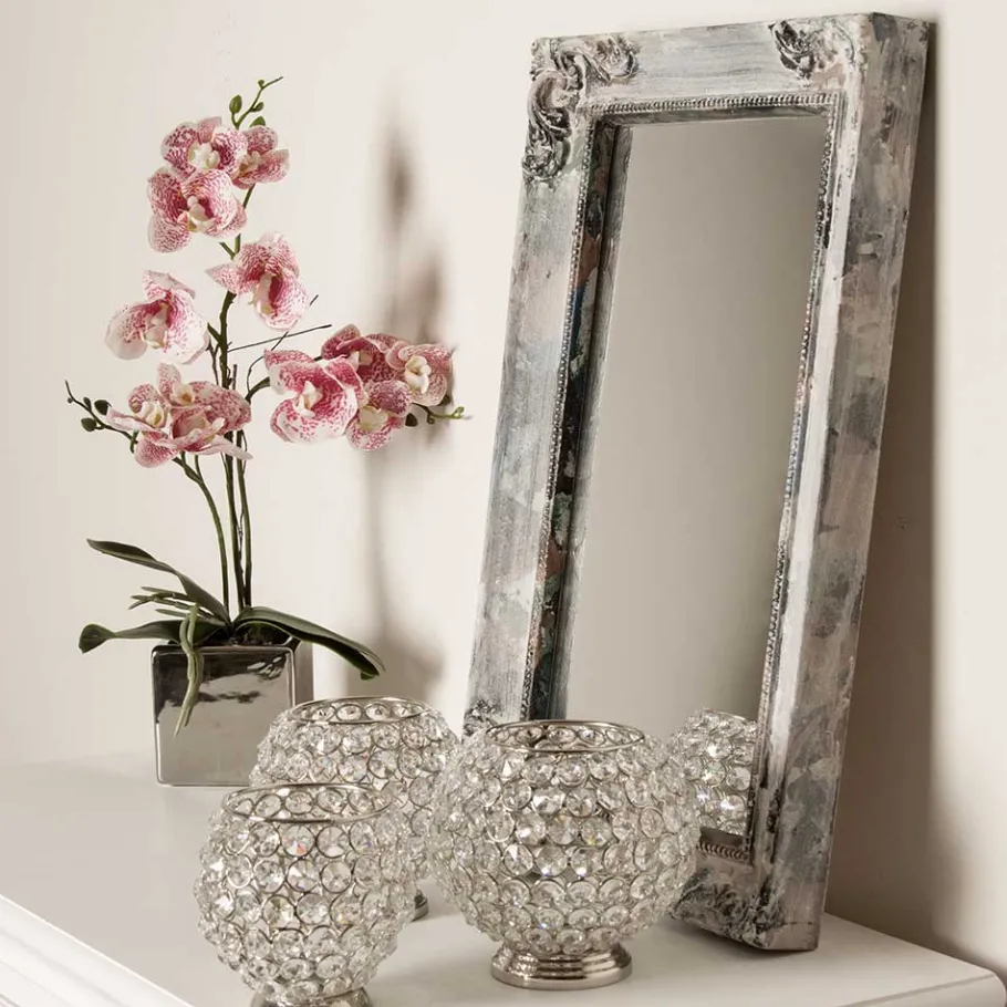 New Wohnen Rechteck Spiegel im Shabby Chic Landhaus - Aluko