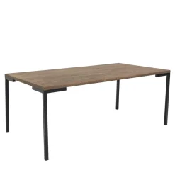 Outlet Wohnen Rechteckiger Couchtisch 110x60 im Skandi Design - Melina