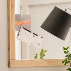 Discount Wohnen Rechteckiger Flurspiegel mit Holzrahmen - Dulciana