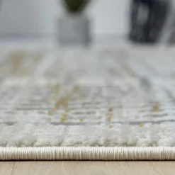 Best Wohnen Rechteckiger Teppich mit Hoch Tief Struktur - Fermona