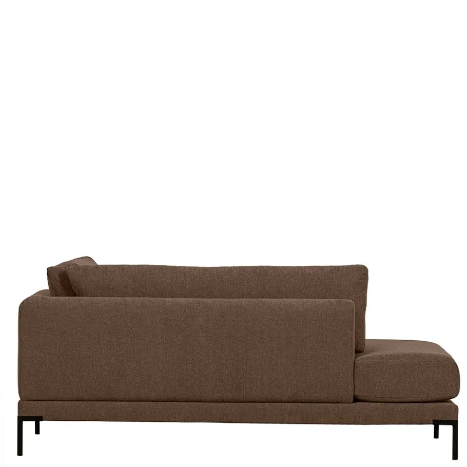 Hot Wohnen Rechtes Lounge-Element in Braun - Ravonia