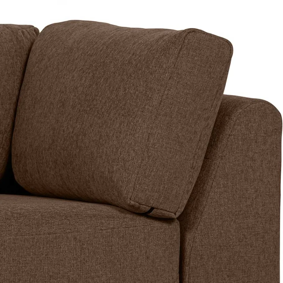 Hot Wohnen Rechtes Lounge-Element in Braun - Ravonia