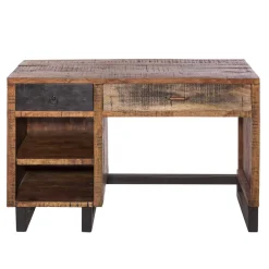 Outlet Wohnen Recyclingholz Schreibtisch 120x50 cm - Bahiro