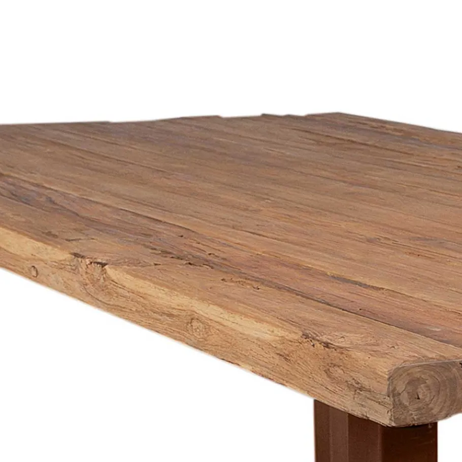 Discount Wohnen Recyclingholz Teak Esstisch mit Bügelfüßen - Manukau