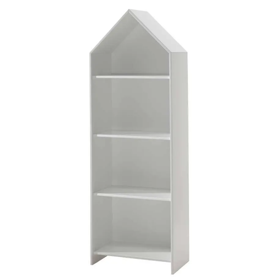 Outlet Wohnen Regal & Schrank in Weiß & Grau - Indefiva (zweiteilig)