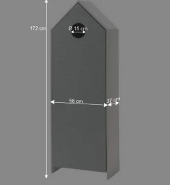 Outlet Wohnen Regal & Schrank in Weiß & Grau - Indefiva (zweiteilig)