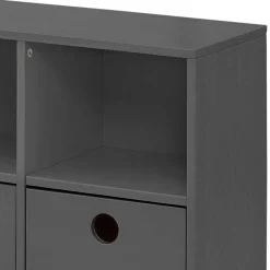 Sale Wohnen Regal mit 4 Fächern und 4 Boxen - Buleta