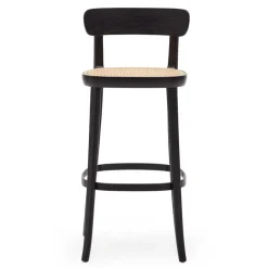 Sale Wohnen Retro Barstuhl mit Wiener Geflecht Sitz - Pulany (2er Set)