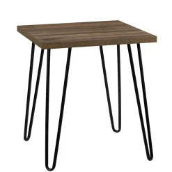 Outlet Wohnen Retro Beistelltisch in Walnuss Holzoptik - Aberdeen