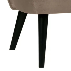 Hot Wohnen Retro Couch in Khaki Samtstoff - Griffina