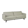 New Wohnen Retro Couch Pluggia in Grün gemustert