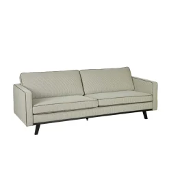 New Wohnen Retro Couch Pluggia in Grün gemustert