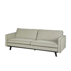 New Wohnen Retro Couch Pluggia in Grün gemustert