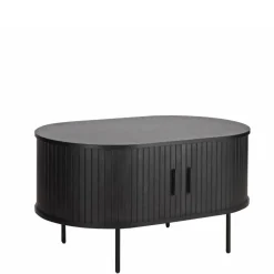 New Wohnen Retro Couchtisch mit Schiebetüren - Lurymav