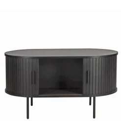 New Wohnen Retro Couchtisch mit Schiebetüren - Lurymav