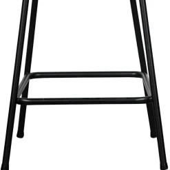 Discount Wohnen Retro Design Barstuhl in Graugrün Samt - Ilussiana